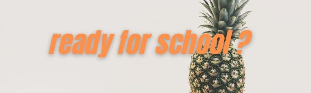 ready for school?